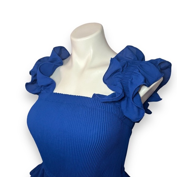 Love by design ruffle pleated peplum top - Picture 5 of 5